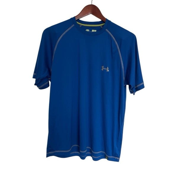 Under Armour Other - Under Armour Blue Short Sleeve Performance Tee size medium